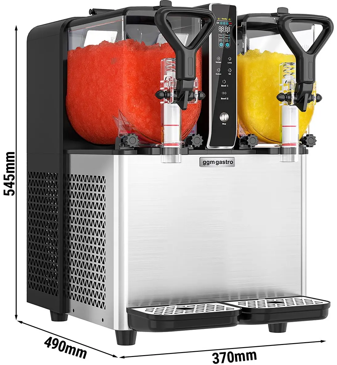 Aparat granita profesional GGM Gastro SMG6-M (Black/Silver) - 6