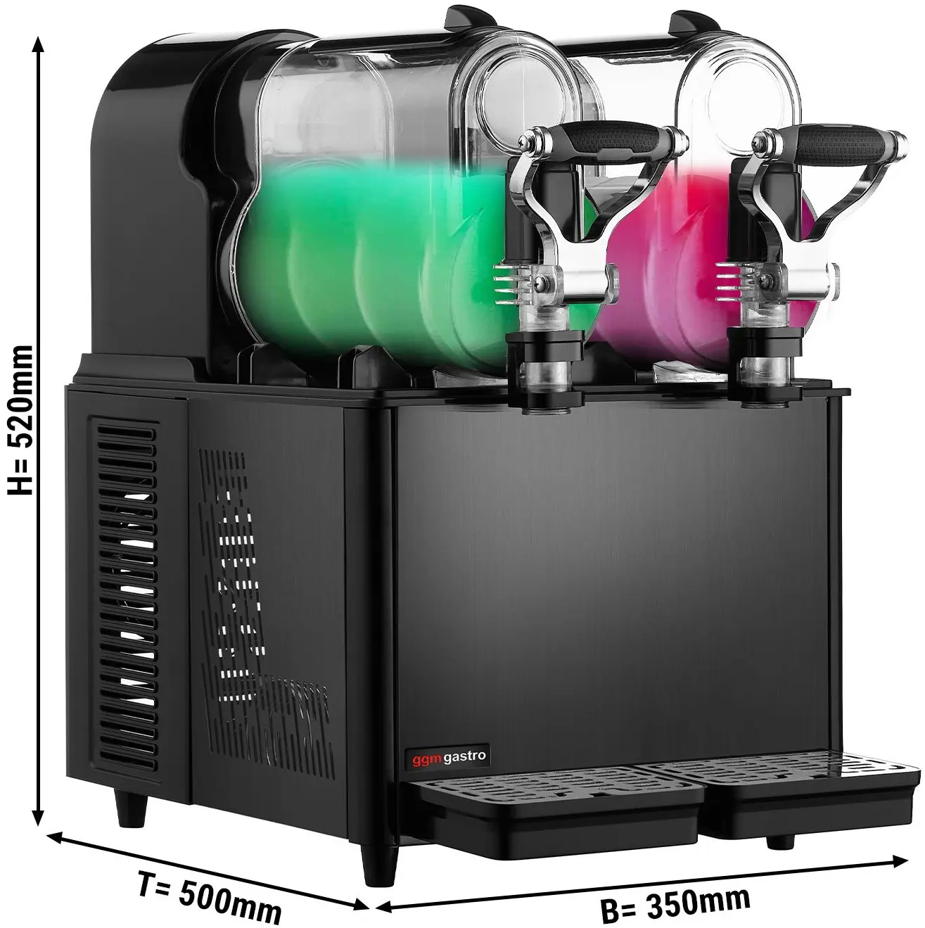 Гранитор профессиональный GGM Gastro SMNC6S (Black) - 4