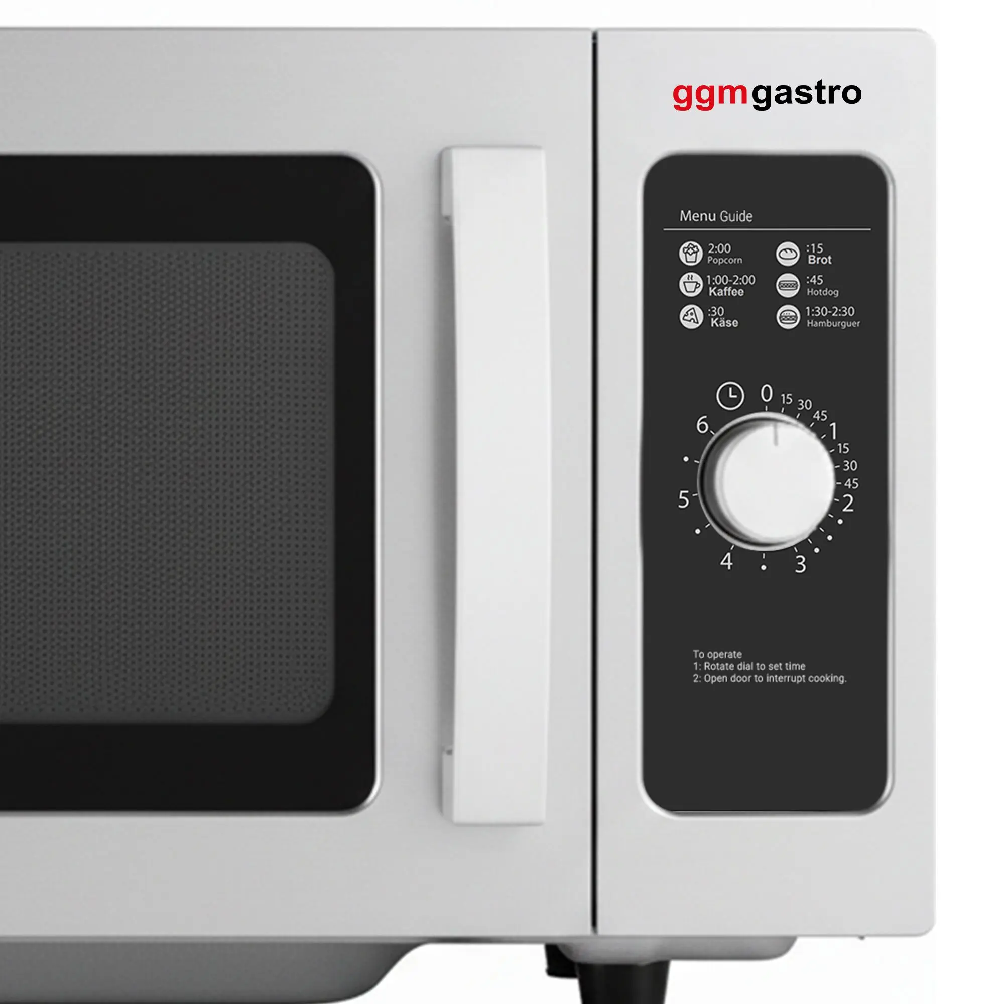 Микроволновая печь GGM Gastro MWM2510 (Inox) - 5