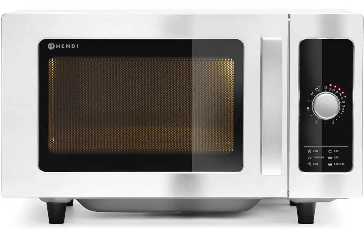 Cuptor cu microunde Hendi 281352 (Silver/Black)