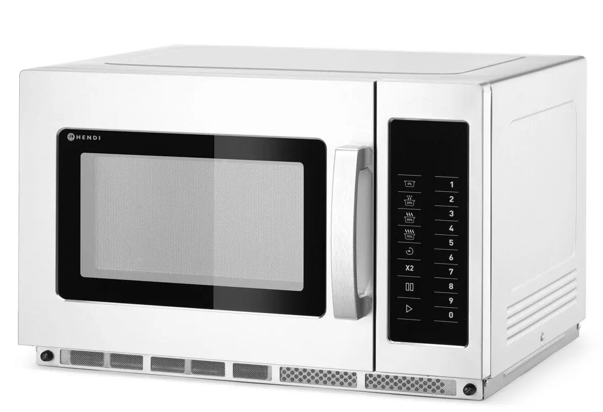 Cuptor cu microunde Hendi 281369 (Silver/Black)