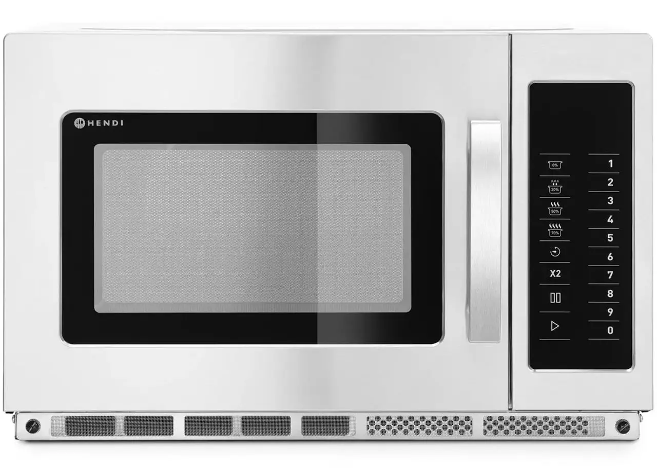 Cuptor cu microunde Hendi 281369 (Silver/Black)