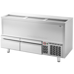 Lada frigorifica pentru sticle GGM Gastro FEI445S (Inox)