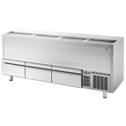 Lada frigorifica pentru sticle GGM Gastro FEI620S (Inox)
