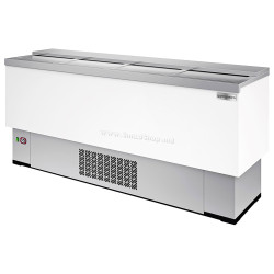 Lada frigorifica pentru sticle GGM Gastro FKI350 (White/Inox)