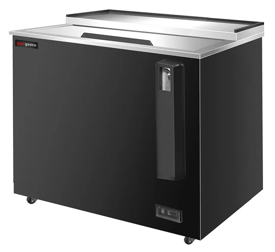 Lada frigorifica pentru sticle GGM Gastro FKTH279 (Black) - 2