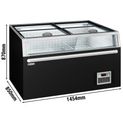 Морозильный ларь GGM Gastro TIEBIC2 (Black) Thumb