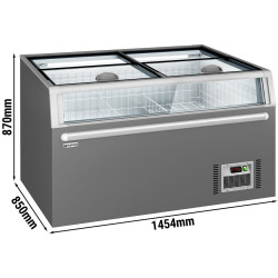 Морозильный ларь GGM Gastro TIEGIC2 (Grey) Thumb