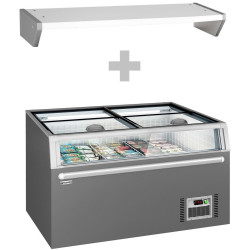 Морозильный ларь GGM Gastro TIEGIC2 (Grey) Thumb