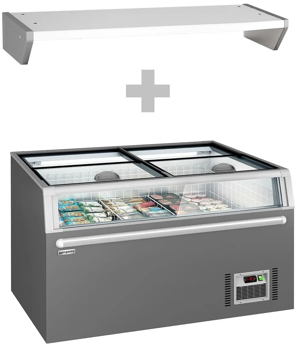 Морозильный ларь GGM Gastro TIEGIC2 (Grey) - 10