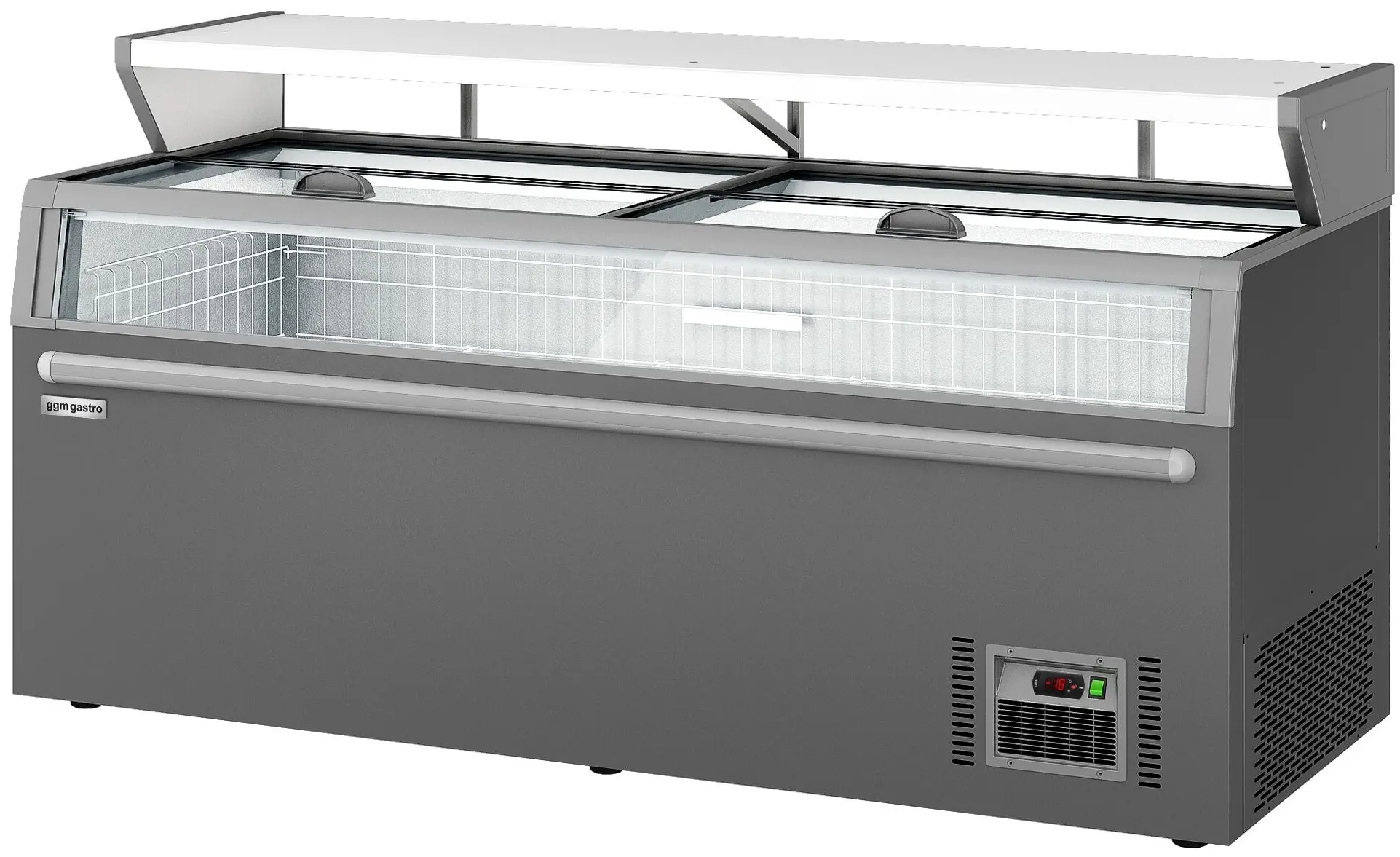 Морозильный ларь GGM Gastro TIEGIC3 (Grey) - 4