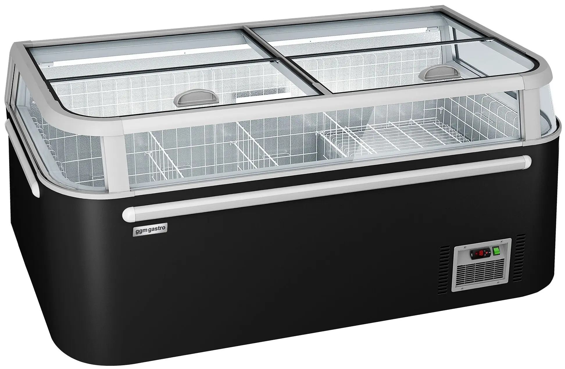Морозильный ларь GGM Gastro TIRBIC (Black) - 2
