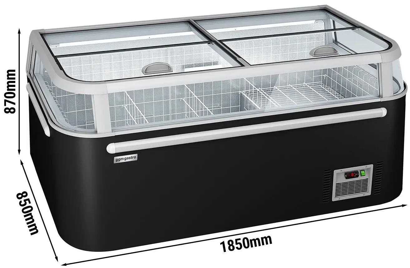 Морозильный ларь GGM Gastro TIRBIC (Black) - 9