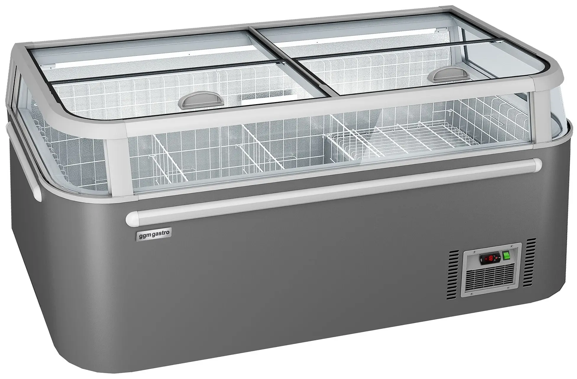 Морозильный ларь GGM Gastro TIRGIC (Grey) - 2