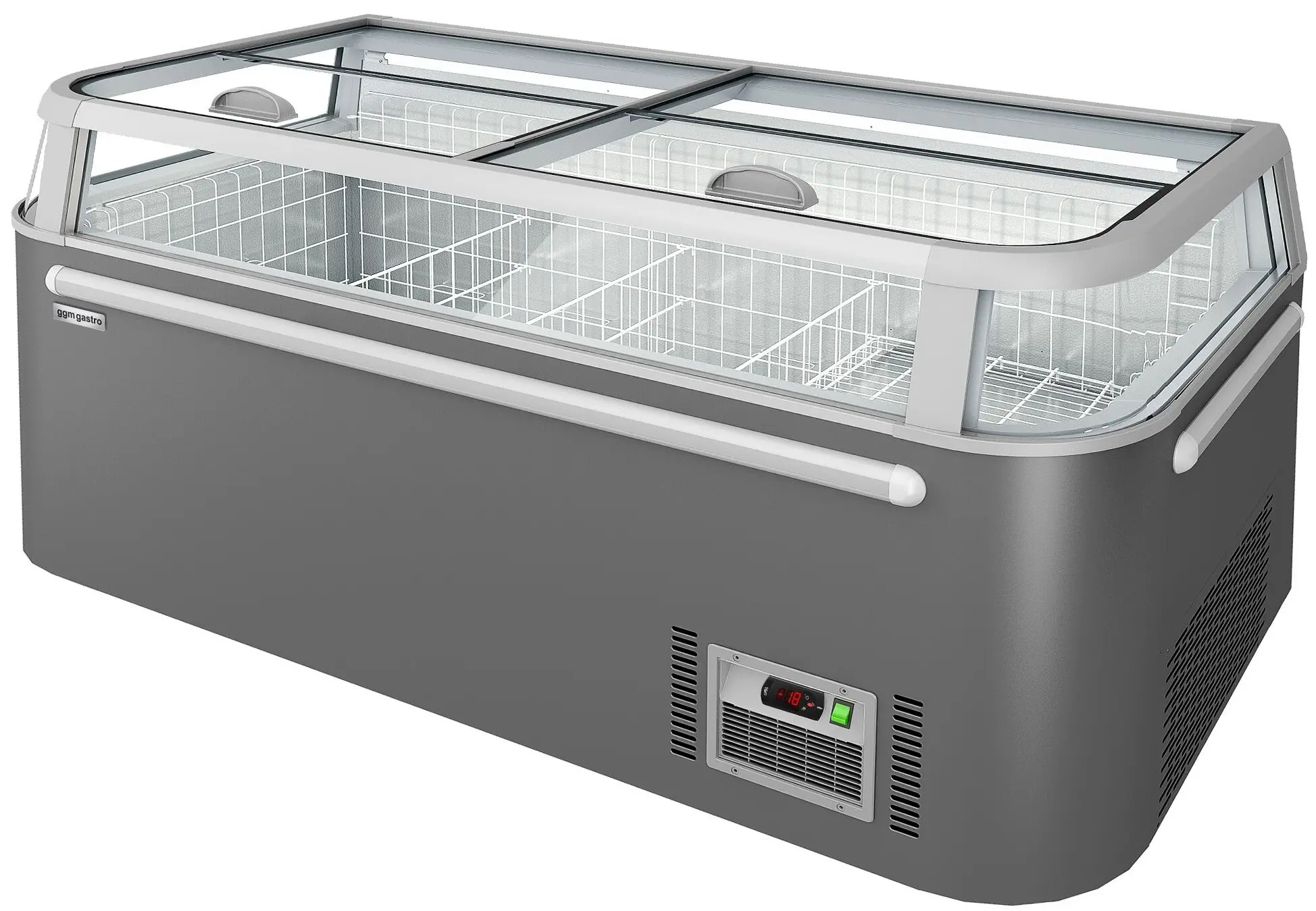 Морозильный ларь GGM Gastro TIRGIC (Grey) - 3