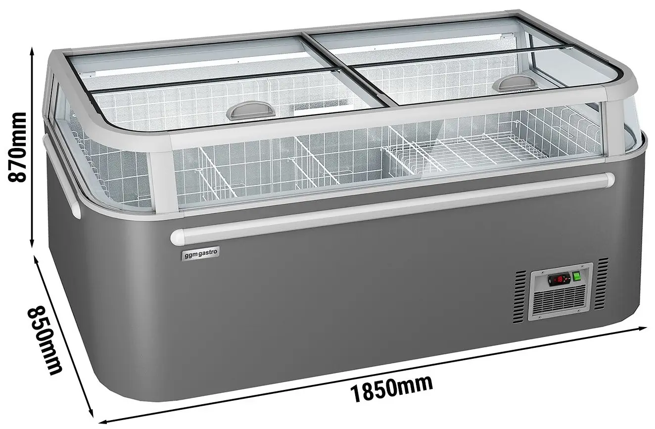 Морозильный ларь GGM Gastro TIRGIC (Grey) - 9