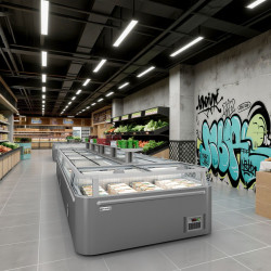 Морозильный ларь GGM Gastro TIRGIC (Grey) Thumb