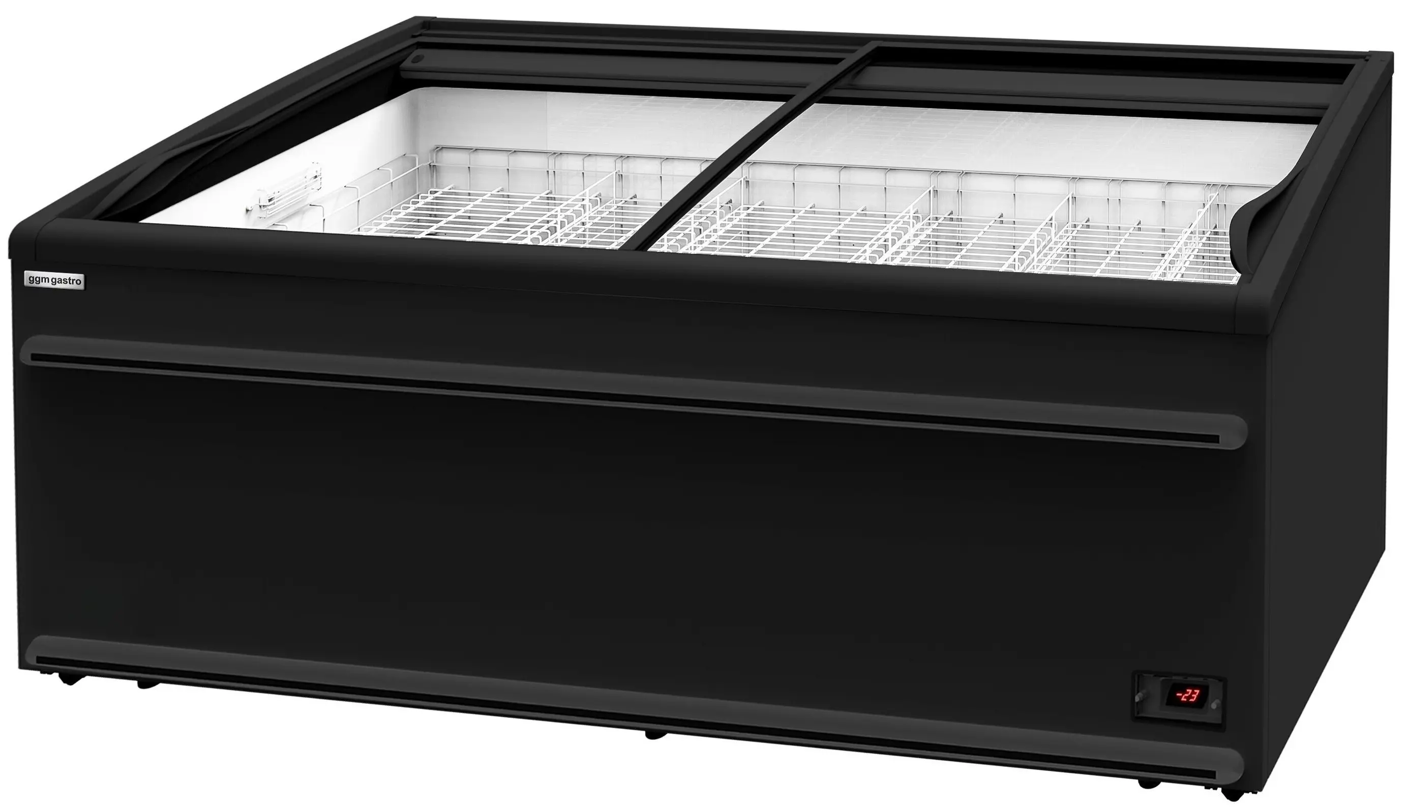 Морозильный ларь GGM Gastro TKIU21S (Black) - 4