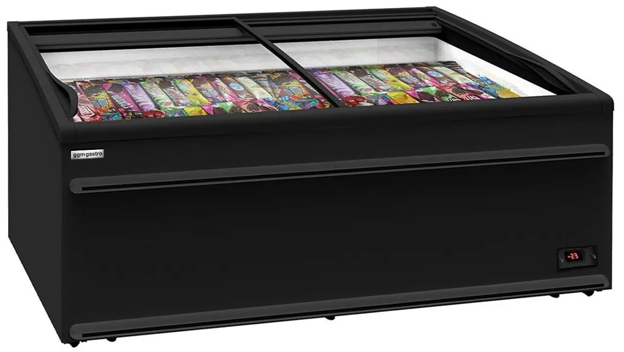 Морозильный ларь GGM Gastro TKIU21S (Black)
