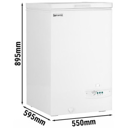 Морозильный ларь GGM Gastro TTG120N-EF (White) Thumb
