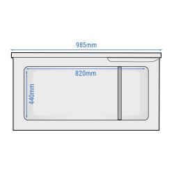 Морозильный ларь GGM Gastro TTG236EN (Grey) Thumb