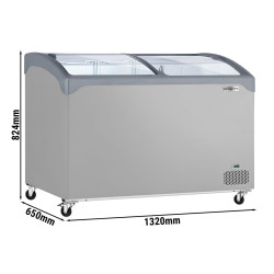 Морозильный ларь GGM Gastro TTG286GS (Grey) Thumb