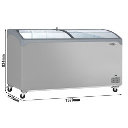Морозильный ларь GGM Gastro TTG352GS (Grey) Thumb