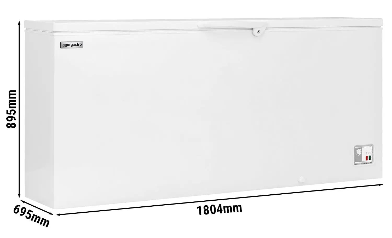 Морозильный ларь GGM Gastro TTG553N (White) - 4