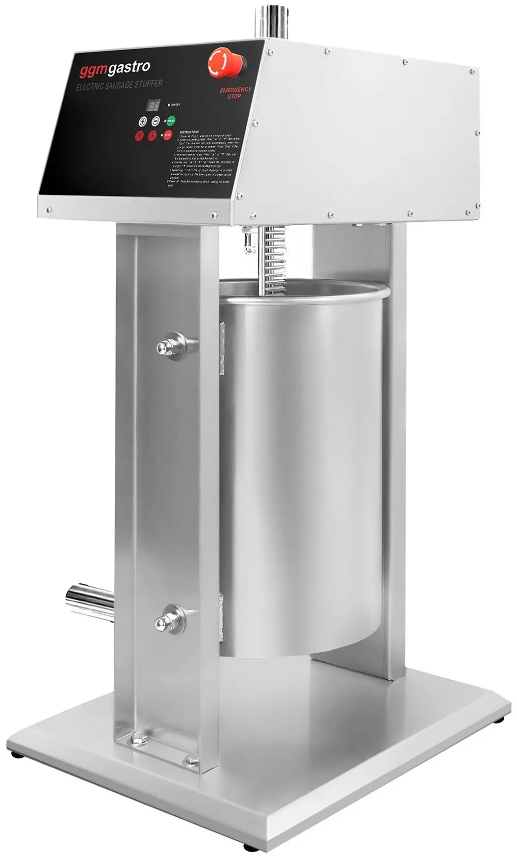 Наполнитель колбасный GGM Gastro EWFMH10 (Inox/Black) - 3
