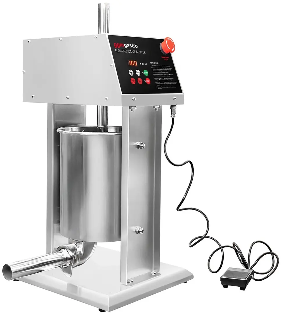 Наполнитель колбасный GGM Gastro EWFMH10 (Inox/Black)