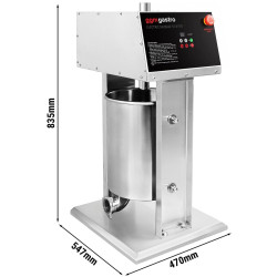 Наполнитель колбасный GGM Gastro EWFMH20 (Inox/Black) Thumb