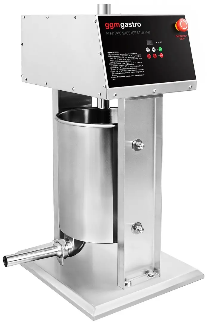 Наполнитель колбасный GGM Gastro EWFMH20 (Inox/Black)