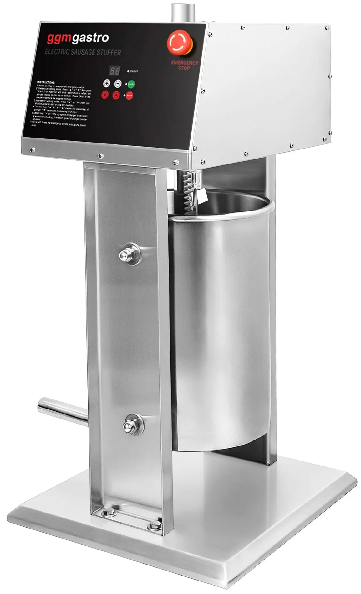 Наполнитель колбасный GGM Gastro EWFMH25 (Inox/Black) - 4