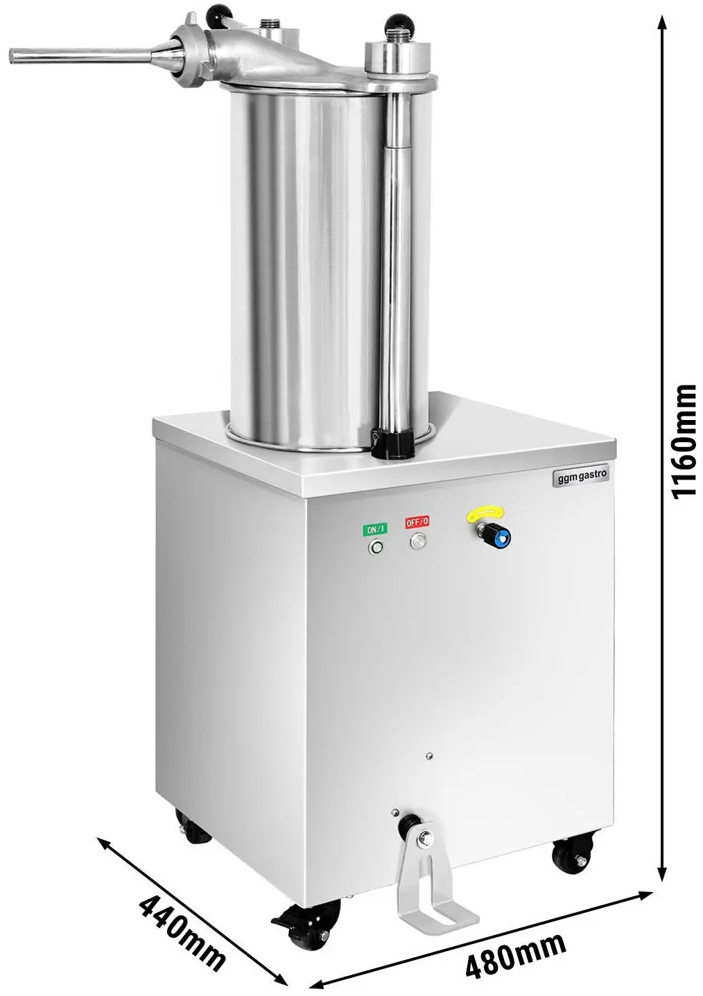 Наполнитель колбасный GGM Gastro WFFC25 (Inox) - 7