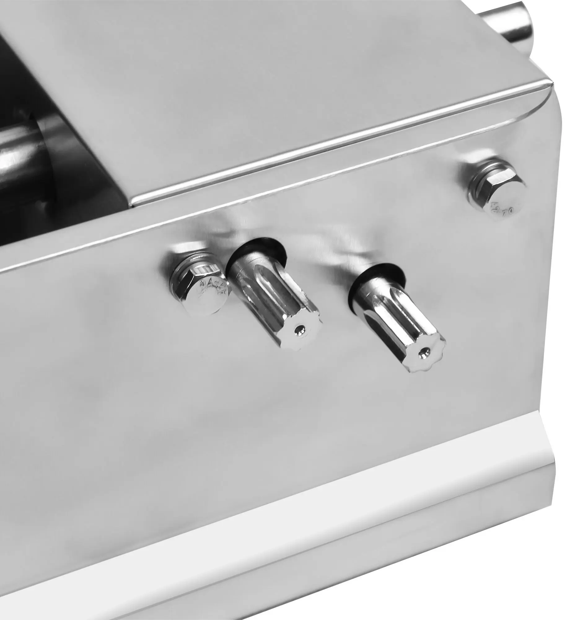 Aparat pentru umplut cârnaţi GGM Gastro WFLHB3 (Inox) - 6