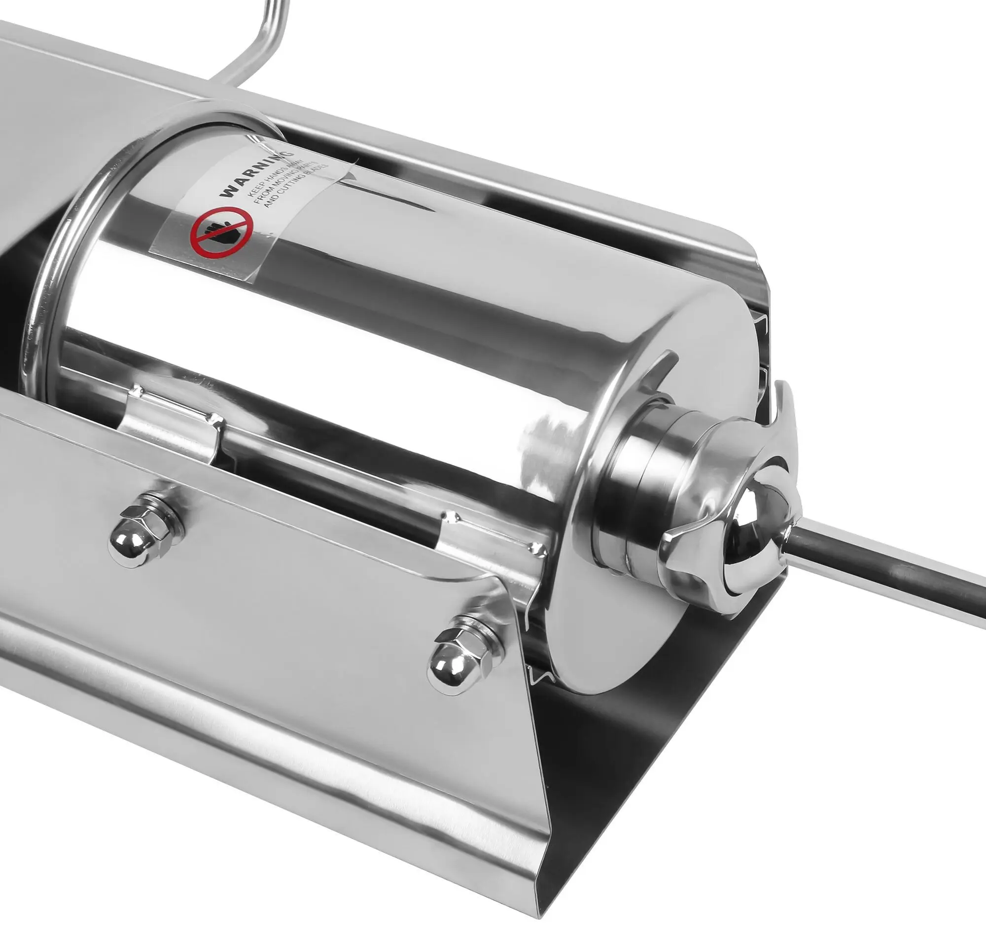 Aparat pentru umplut cârnaţi GGM Gastro WFLHB3 (Inox) - 7