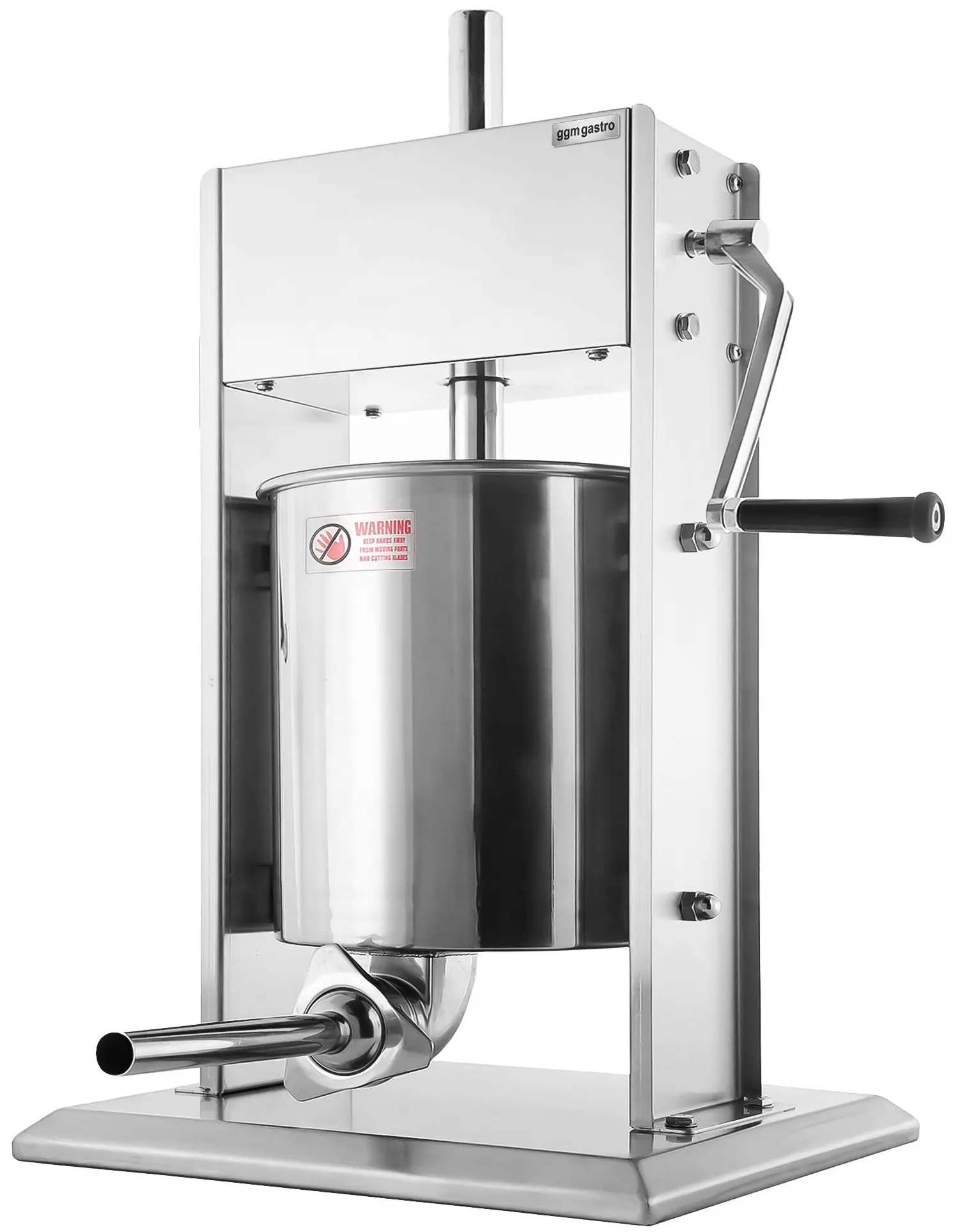 Aparat pentru umplut cârnaţi GGM Gastro WFMHB10 (Inox) - 2