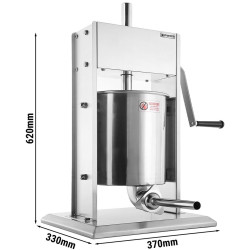 Aparat pentru umplut cârnaţi GGM Gastro WFMHB10 (Inox) Thumb