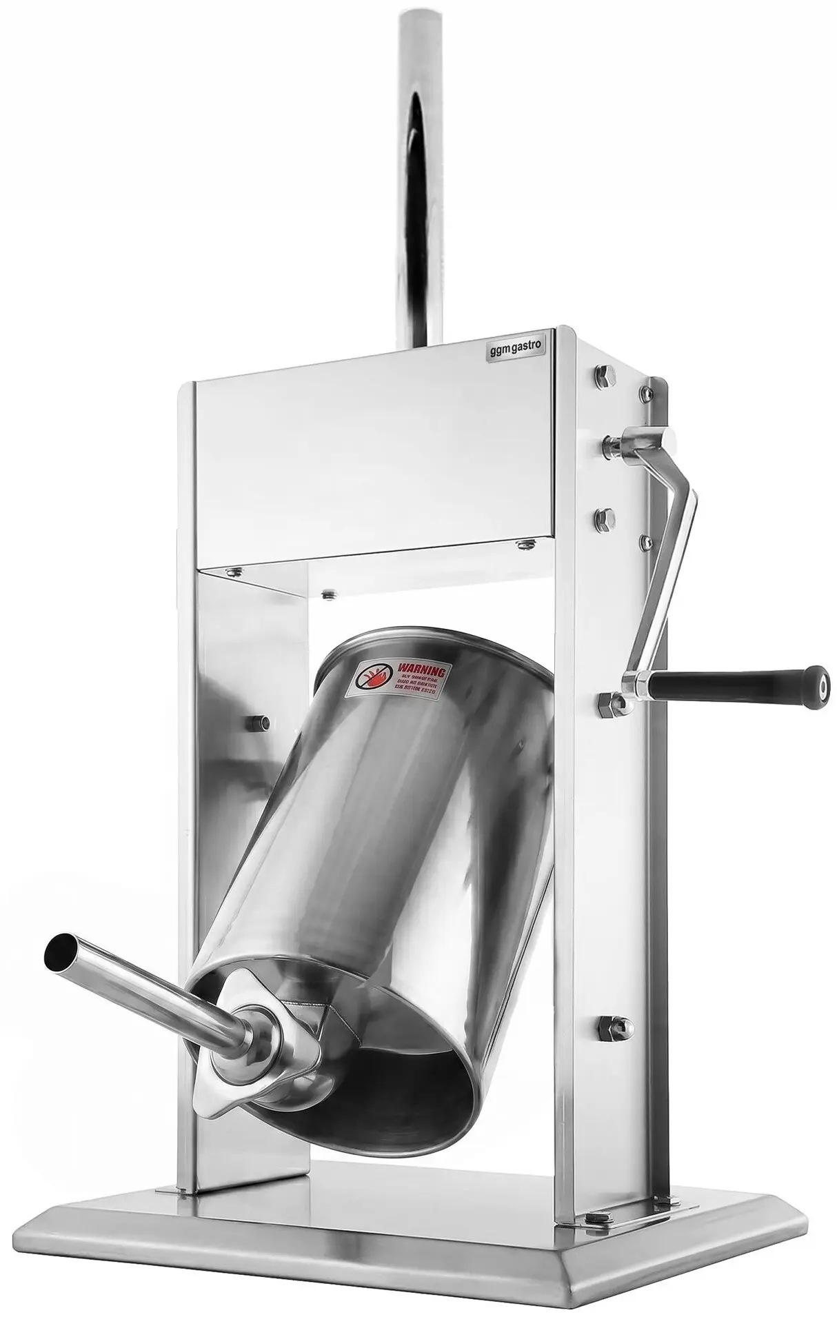 Aparat pentru umplut cârnaţi GGM Gastro WFMHB10 (Inox) - 3