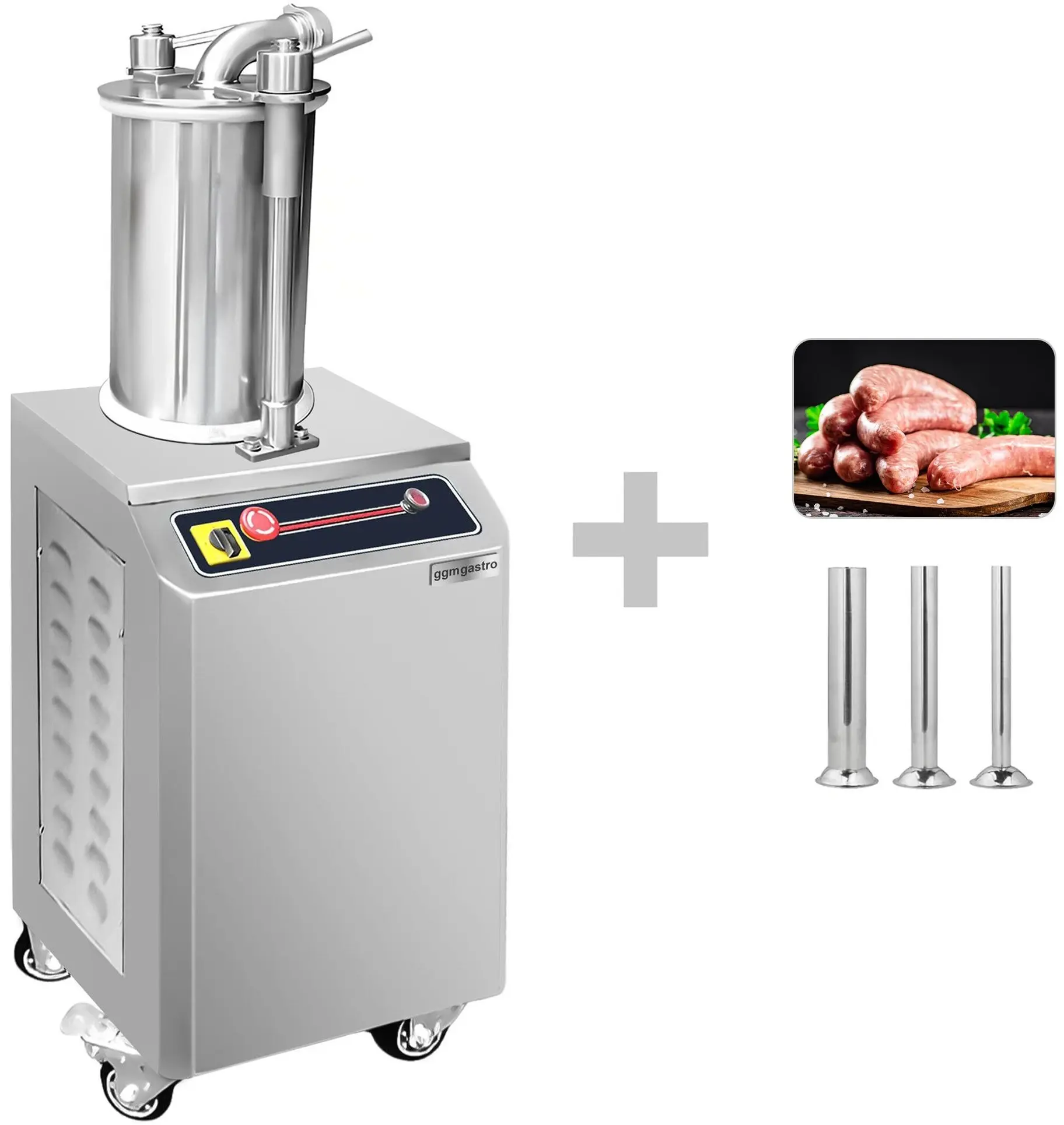 Наполнитель колбасный GGM Gastro WFMHB26 (Inox) - 3