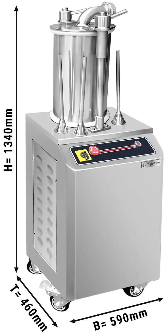 Наполнитель колбасный GGM Gastro WFMHB26 (Inox) - 5