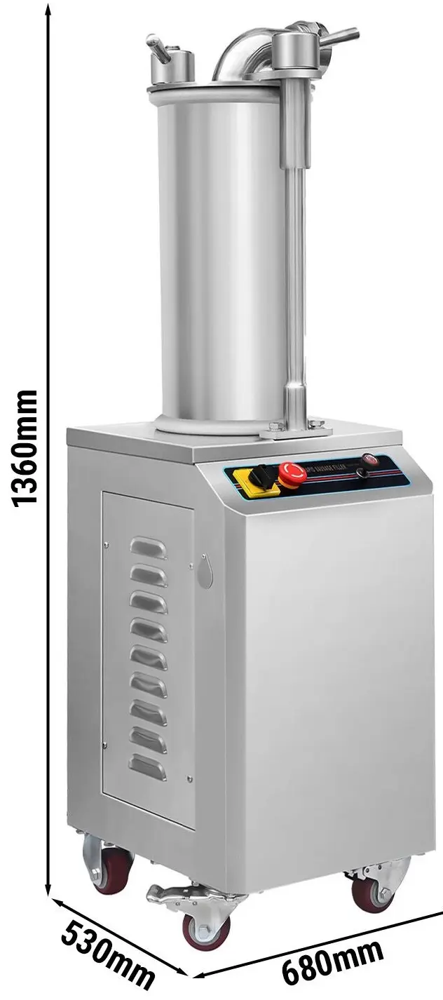 Наполнитель колбасный GGM Gastro WFMHB35 (Inox) - 7