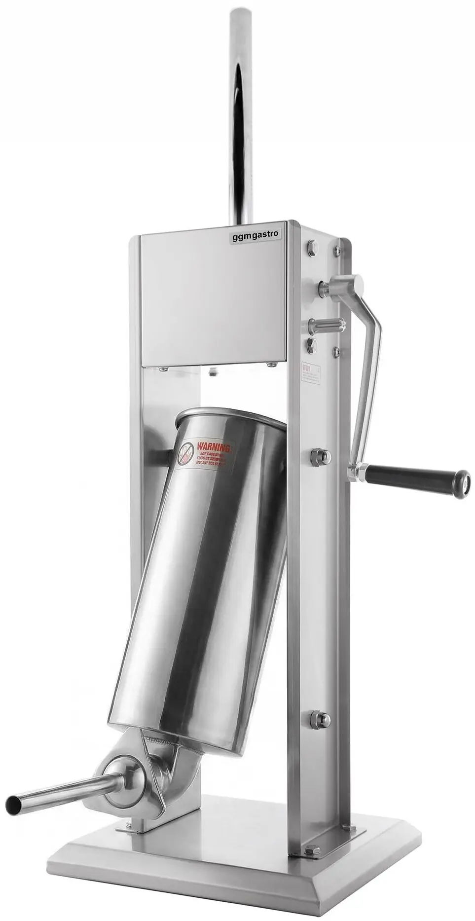 Aparat pentru umplut cârnaţi GGM Gastro WFMHB5 (Inox) - 2