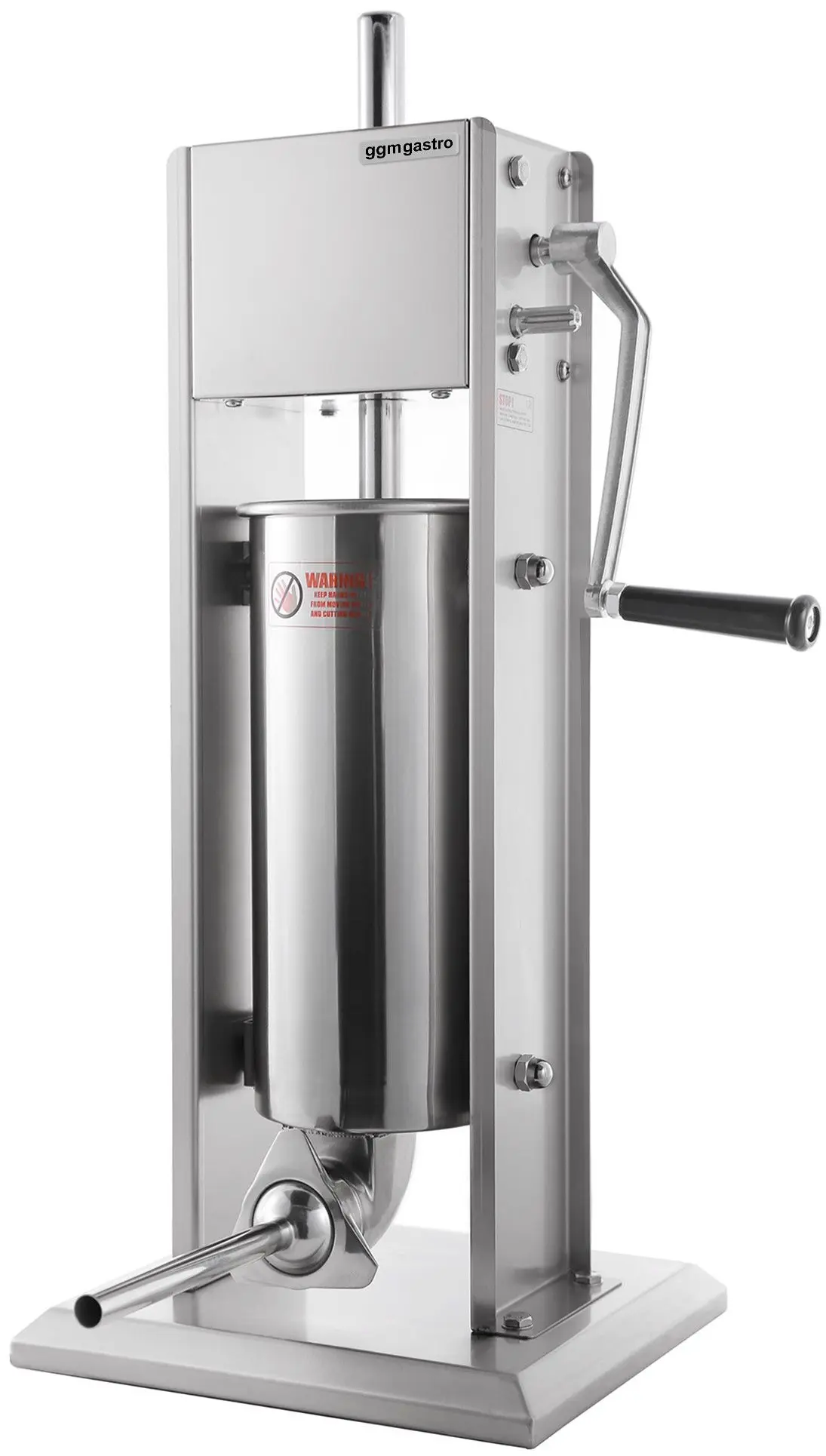 Aparat pentru umplut cârnaţi GGM Gastro WFMHB5 (Inox) - 3