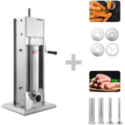 Aparat pentru umplut cârnaţi GGM Gastro WFMHB5 (Inox) Thumb