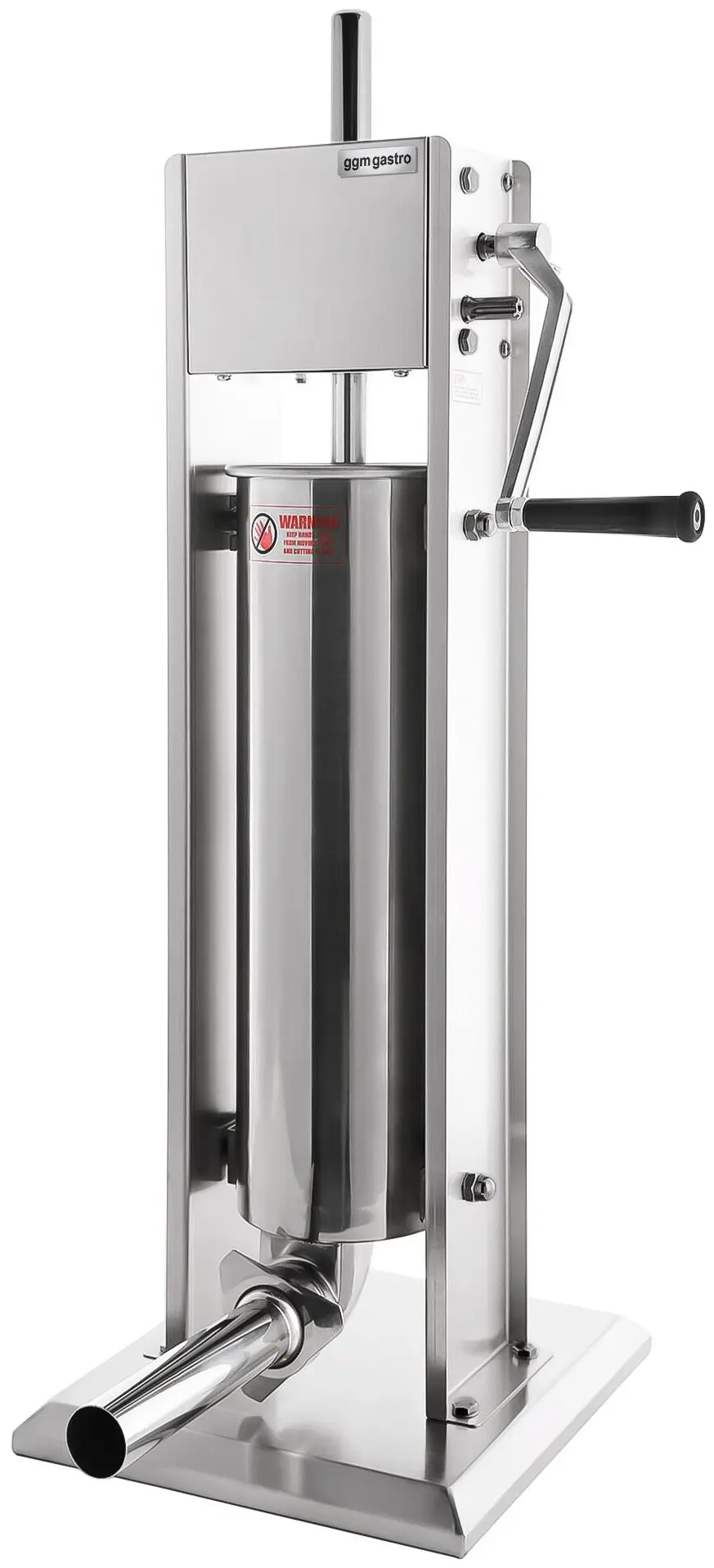 Aparat pentru umplut cârnaţi GGM Gastro WFMHB7 (Inox) - 2