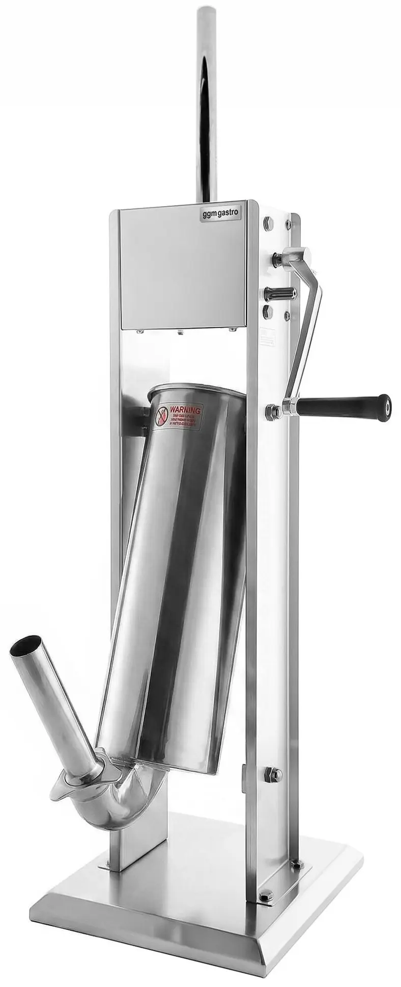 Aparat pentru umplut cârnaţi GGM Gastro WFMHB7 (Inox) - 3