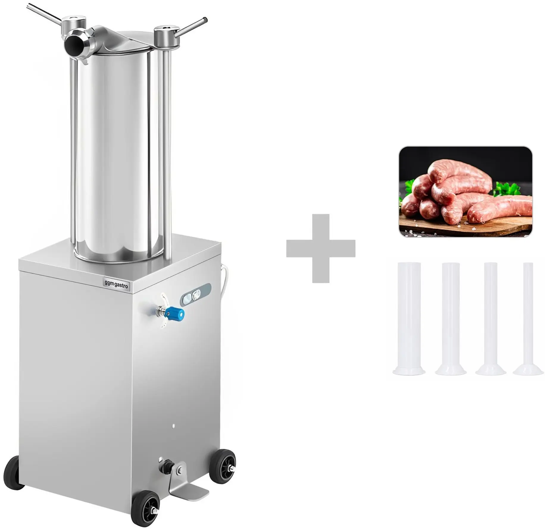 Наполнитель колбасный GGM Gastro WFMHS15 (Inox) - 4