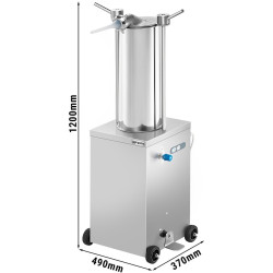 Наполнитель колбасный GGM Gastro WFMHS15 (Inox) Thumb
