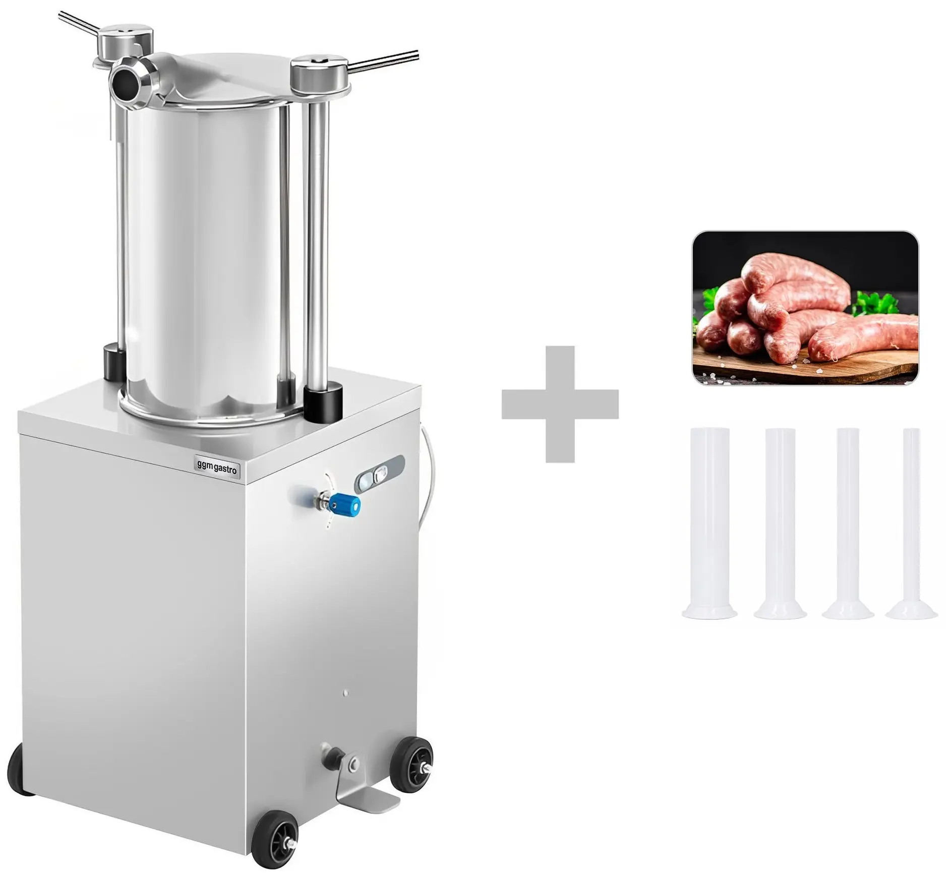 Наполнитель колбасный GGM Gastro WFMHS25 (Inox) - 4